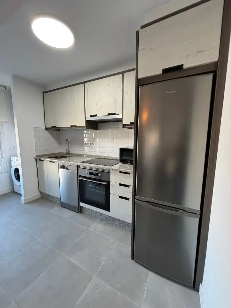 Kitchen of Apartments for rent in Ferrol  with Heating, Storage room and Furnished