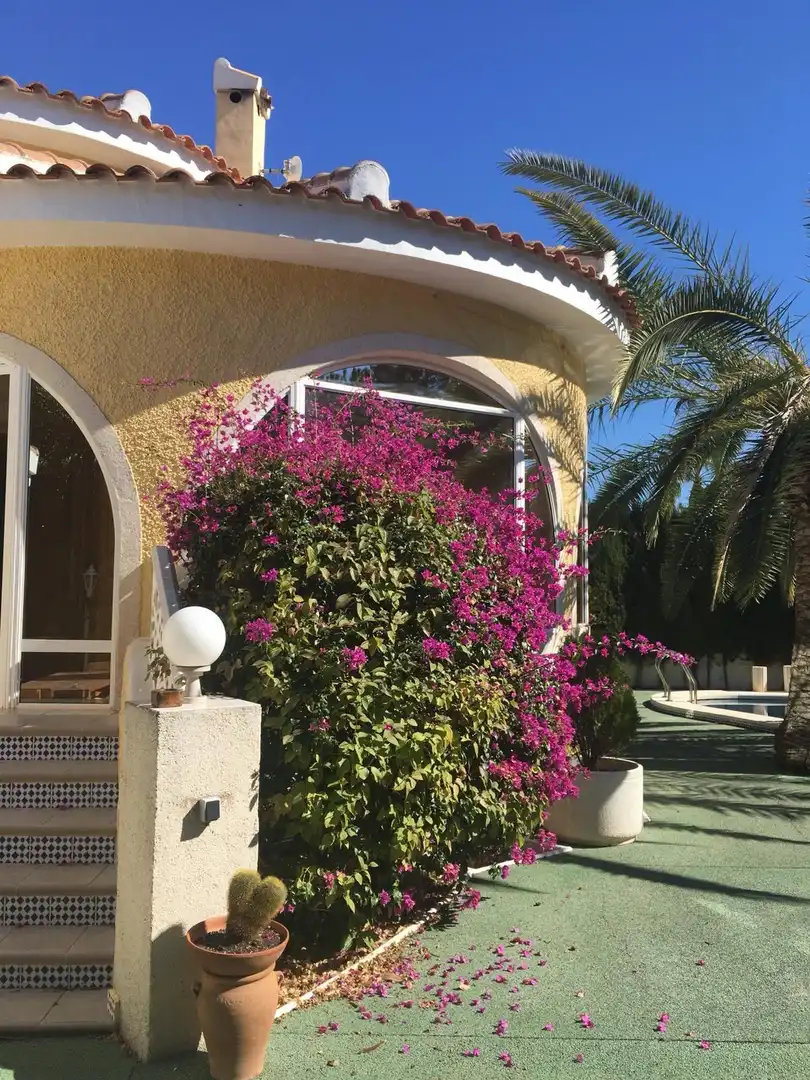 Vista exterior de Casa o xalet en venda en Rojales amb Jardí privat i Piscina