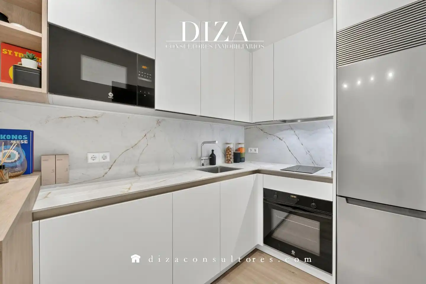 Kitchen of Ground floor for rent in Madrid  with Air Conditioner and Furnished