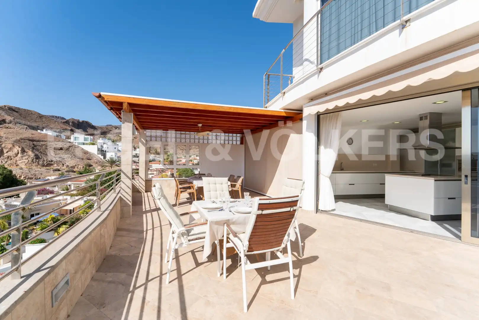 Terraza de Piso en venta en Mogán con Calefacción, Terraza y Trastero