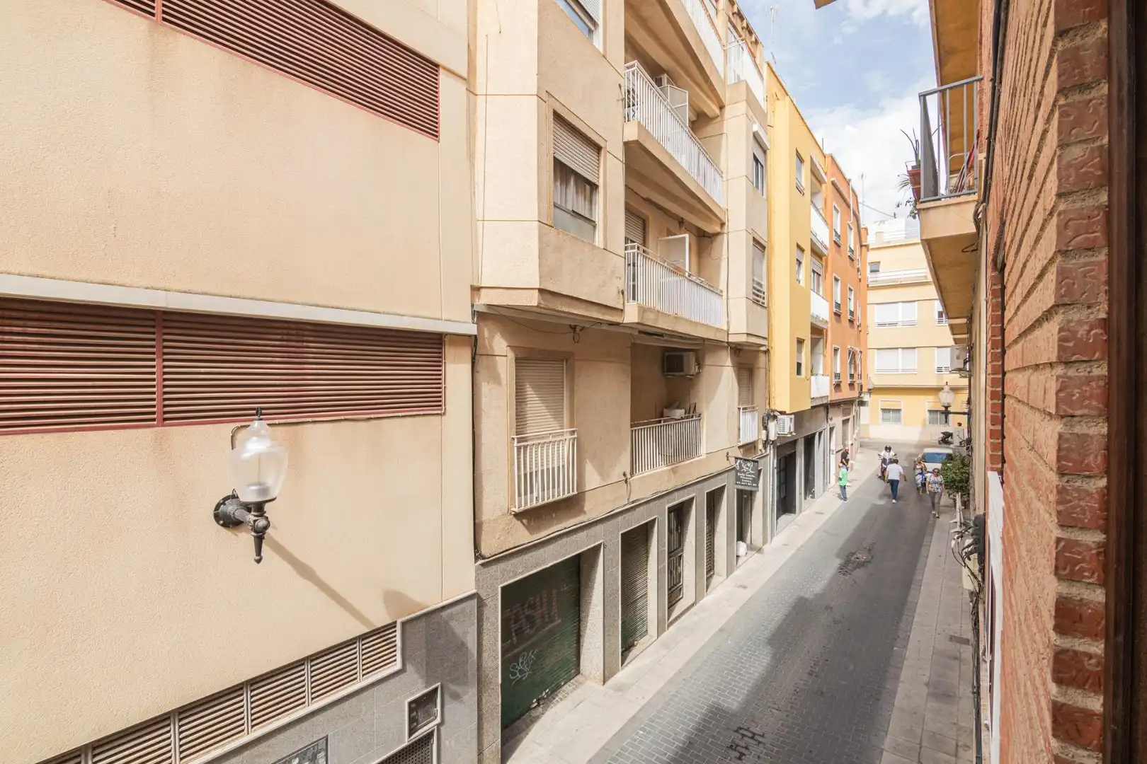 Vista exterior de Piso de alquiler en Elche ciudad