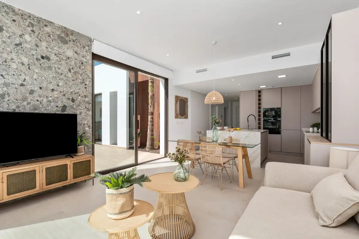 Sala d'estar de Casa o xalet en venda en Los Alcázares