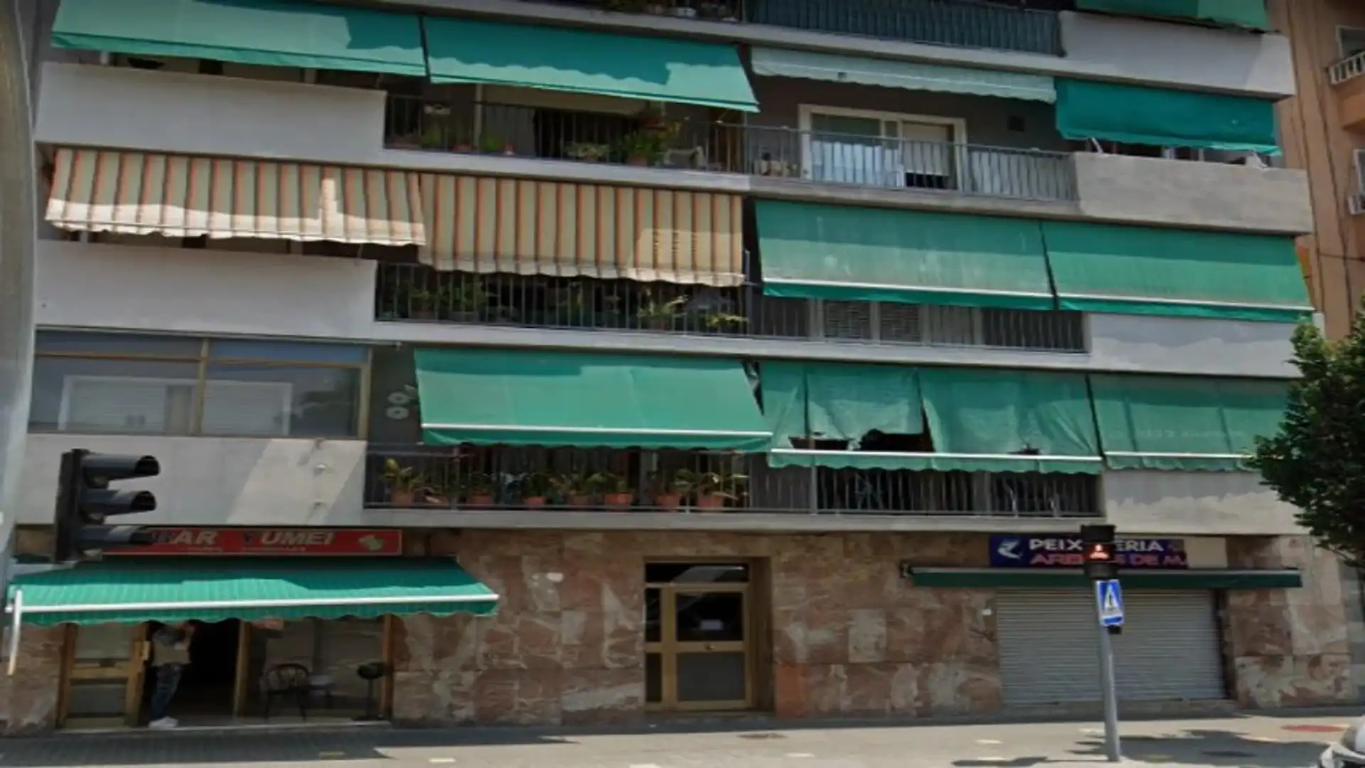 Vista exterior de Piso en venta en Granollers