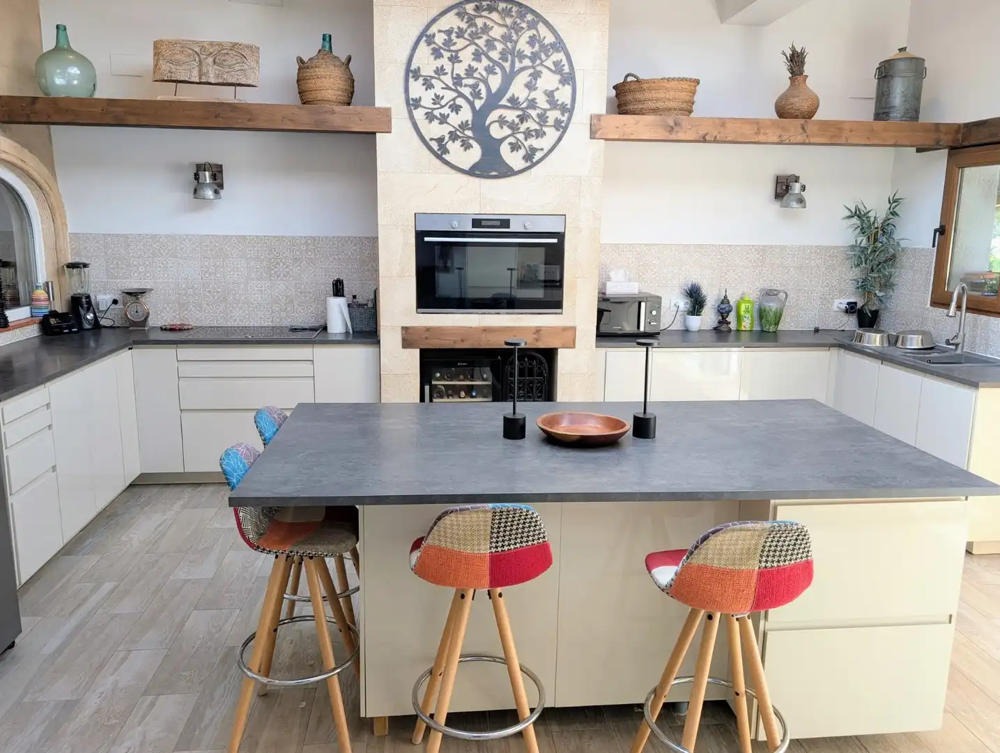 Cocina de Finca rústica en venta en Jávea / Xàbia con Aire acondicionado