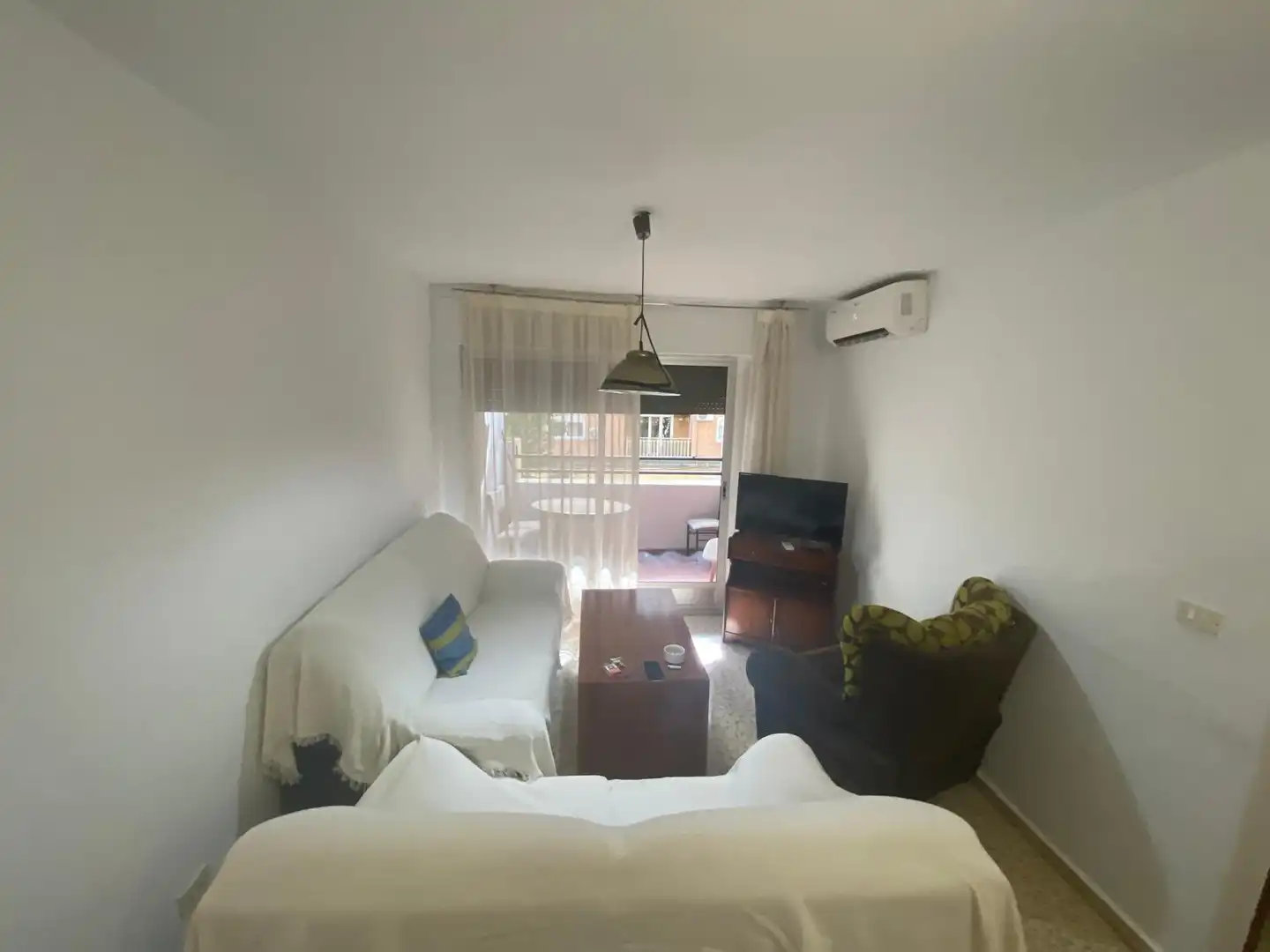 Living room of Flat for rent in Granada  with Terrace and Furnished