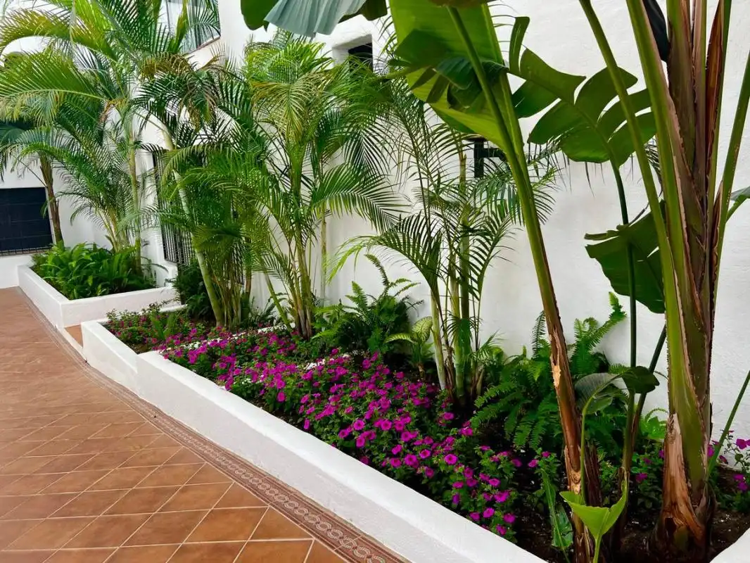 Terrace of Flat for sale in Marbella  with Air Conditioner, Heating and Private garden