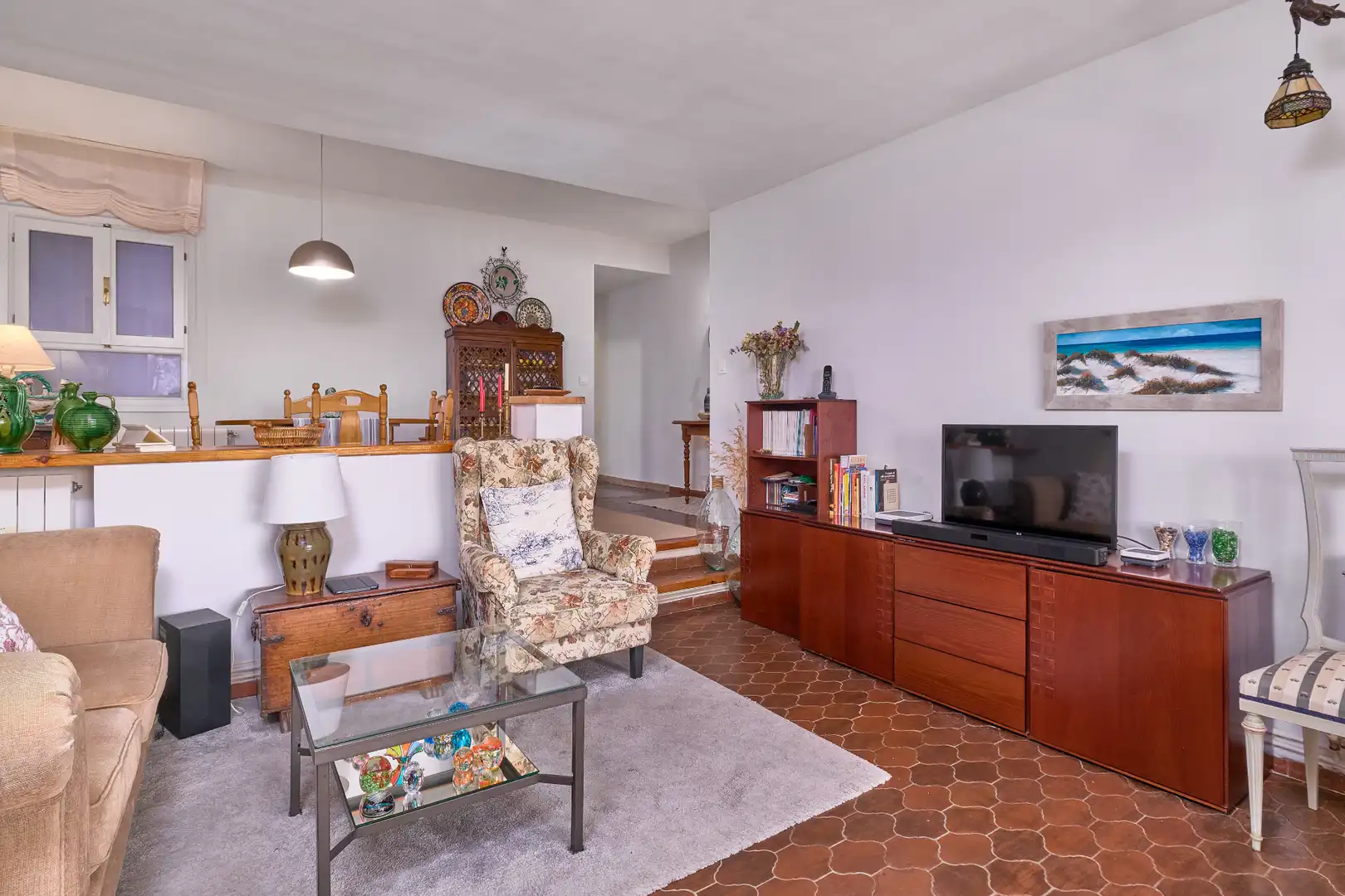 Wohnzimmer von Wohnung zum Verkauf in Collado Mediano mit Heizung, Terrasse und Abstellraum
