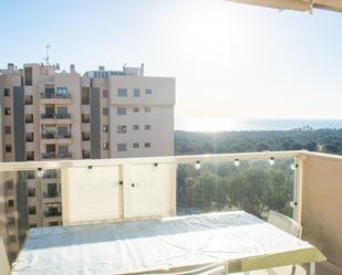 Balcony of Attic for sale in Guardamar del Segura  with Air Conditioner, Heating and Private garden