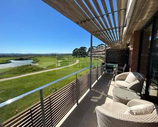 Terrasse von Wohnungen miete in Fontanilles mit Klimaanlage, Terrasse und Schwimmbad