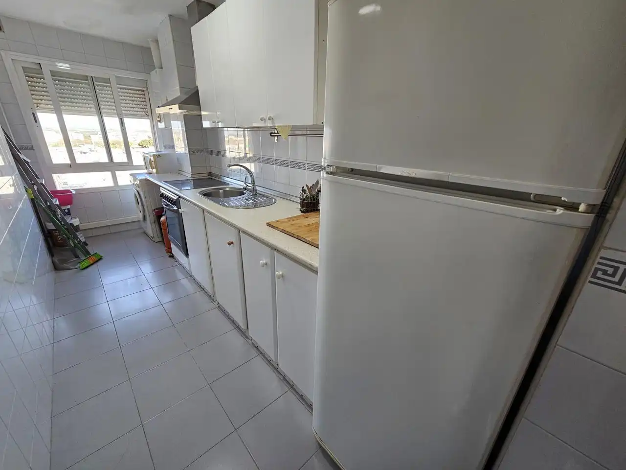 Kitchen of Flat for rent in Jerez de la Frontera  with Air Conditioner, Terrace and Furnished
