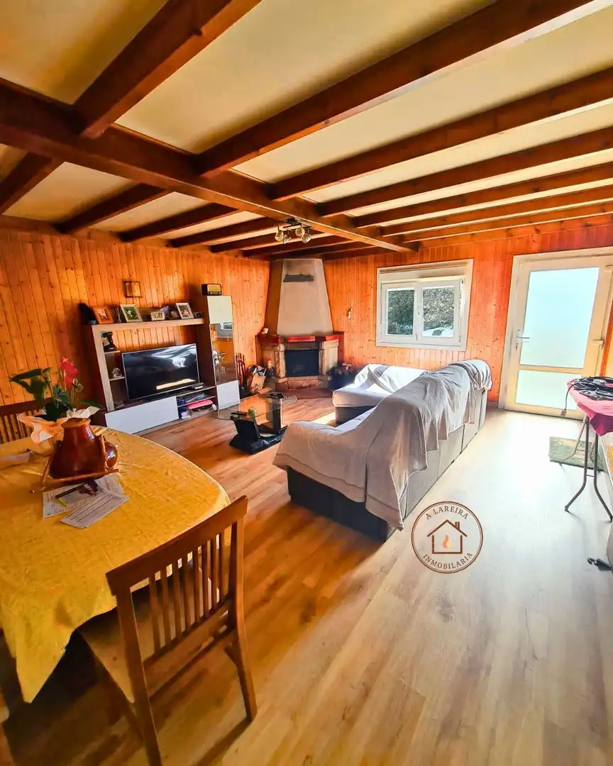 Sala de estar de Casa o chalet en venta en Cerceda con Calefacción, Jardín privado y Amueblado