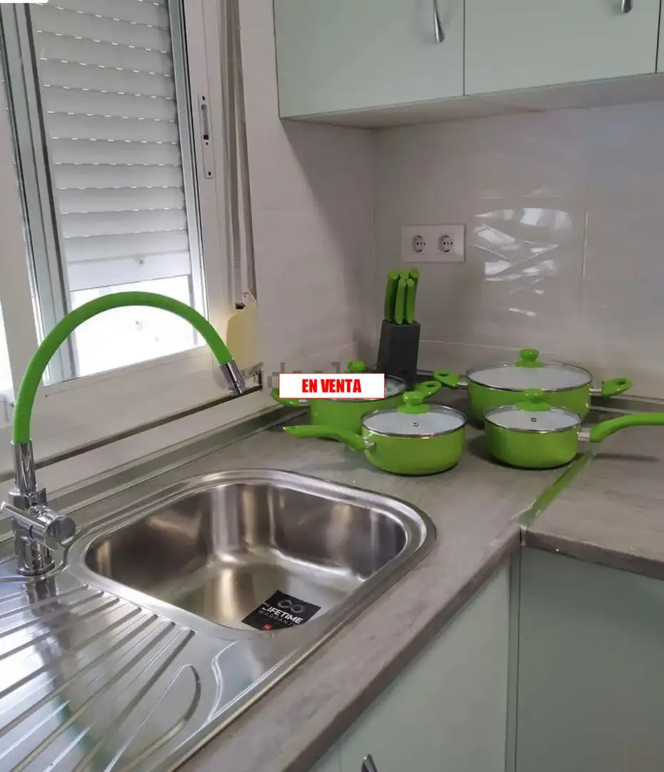Cuina de Apartament en venda en Ciudad Real amb Aire condicionat, Calefacció i Terrassa