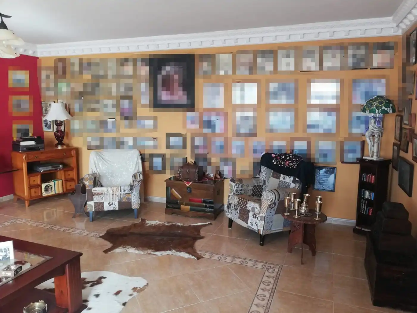 Living room of Houses for sale in Albacete  with Air Conditioner, Terrace and Storage room