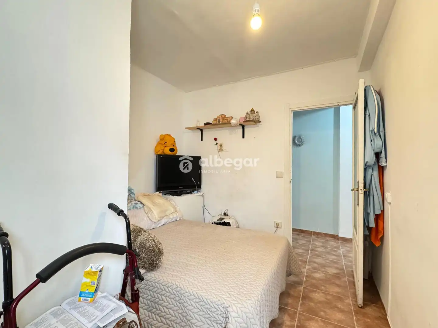 Bedroom of Flat for sale in Paiporta  with Terrace and Furnished
