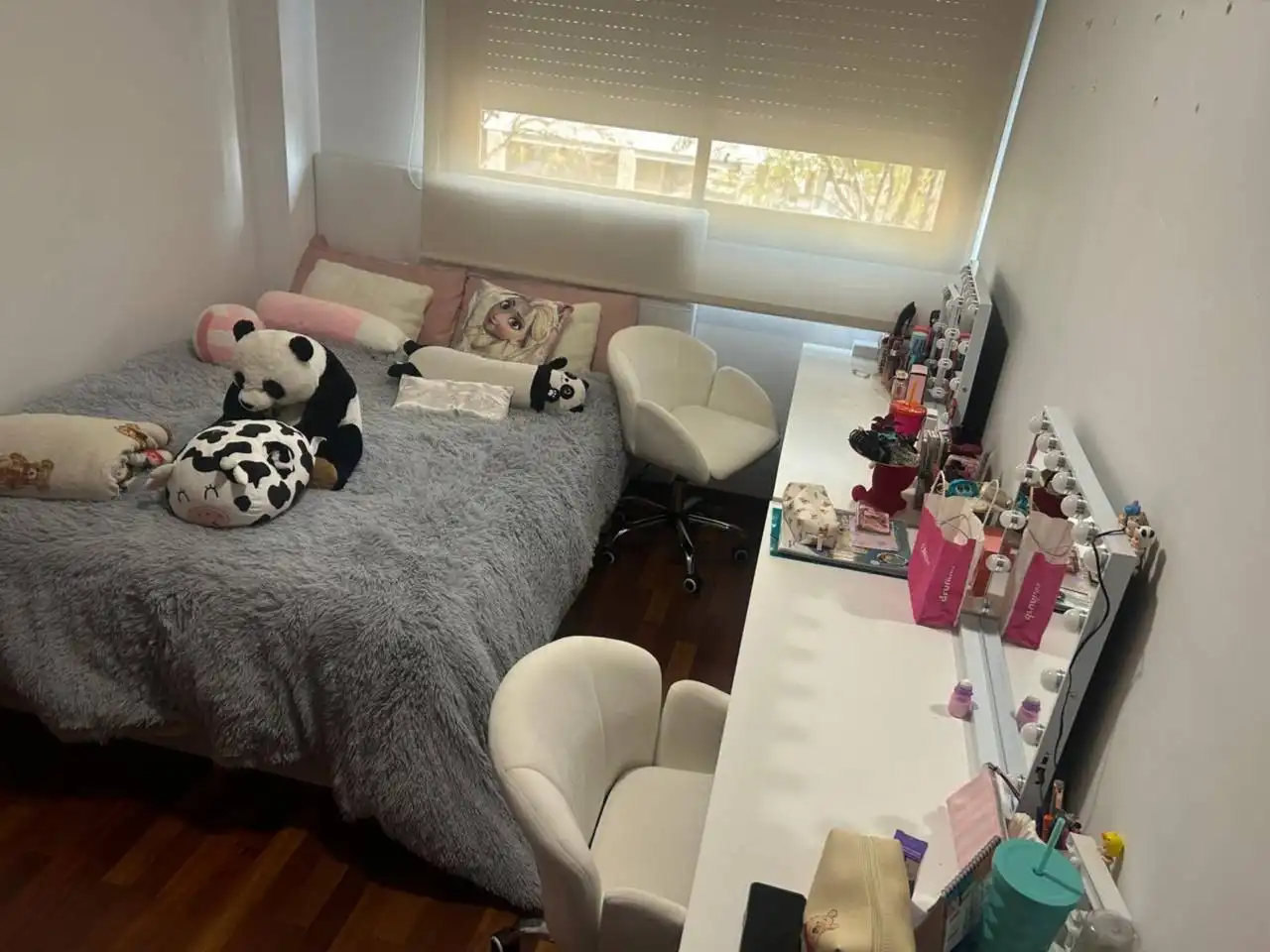 Schlafzimmer von Wohnung zum Verkauf in Castellón de la Plana / Castelló de la Plana mit Klimaanlage, Parkett und Terrasse