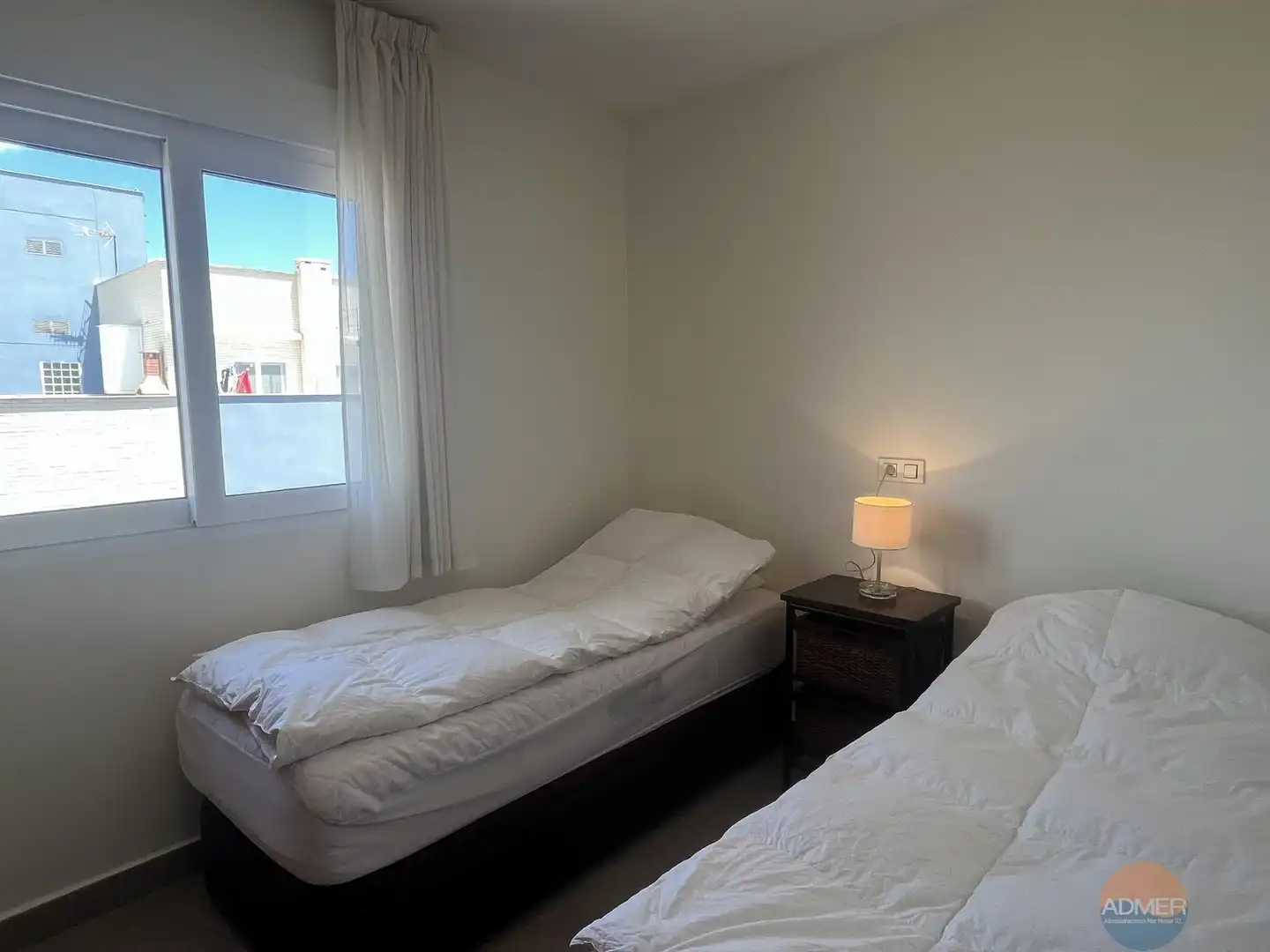 Schlafzimmer von Wohnung zum Verkauf in La Manga del Mar Menor mit Klimaanlage, Heizung und Terrasse
