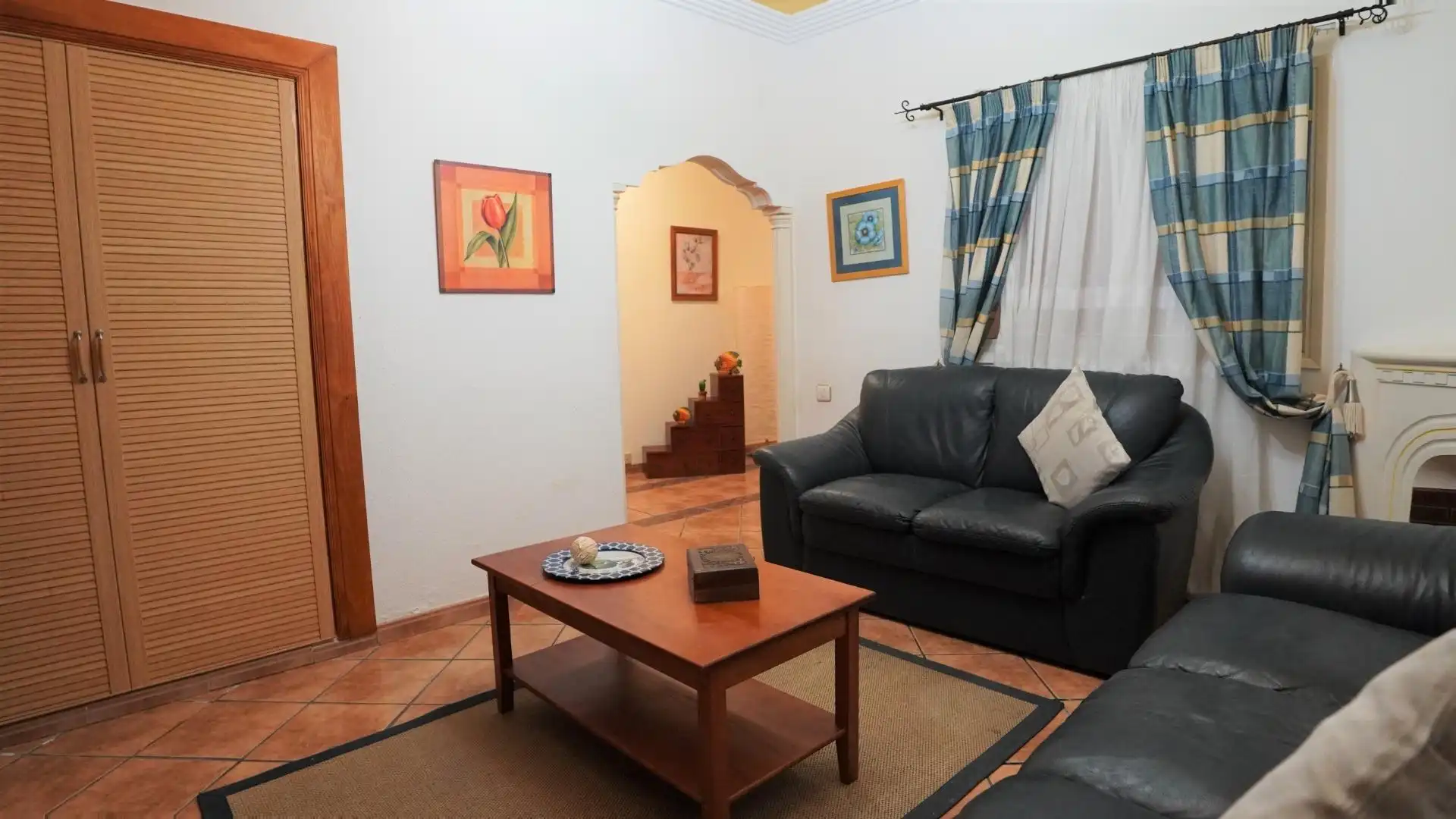 Sala d'estar de Pis en venda en Las Palmas de Gran Canaria amb Traster i Moblat