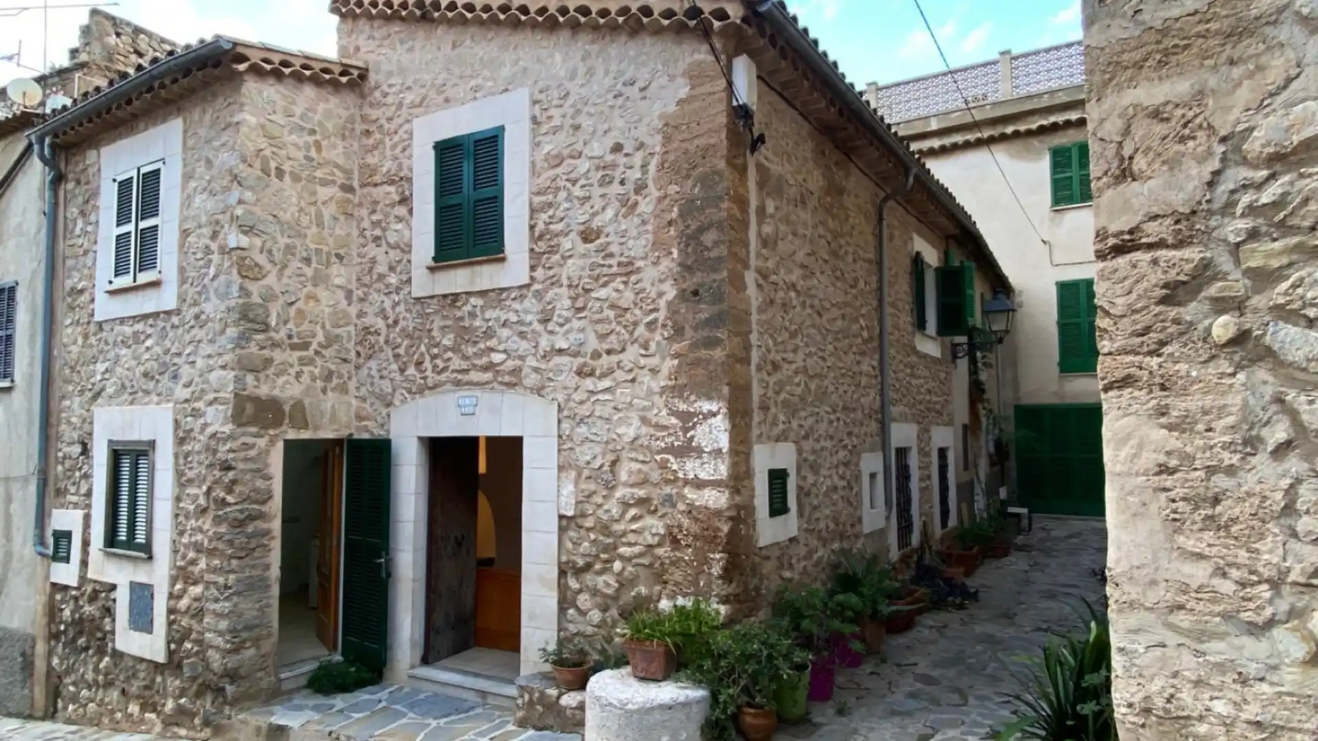 Vista exterior de Casa o chalet de alquiler en Estellencs con Parquet