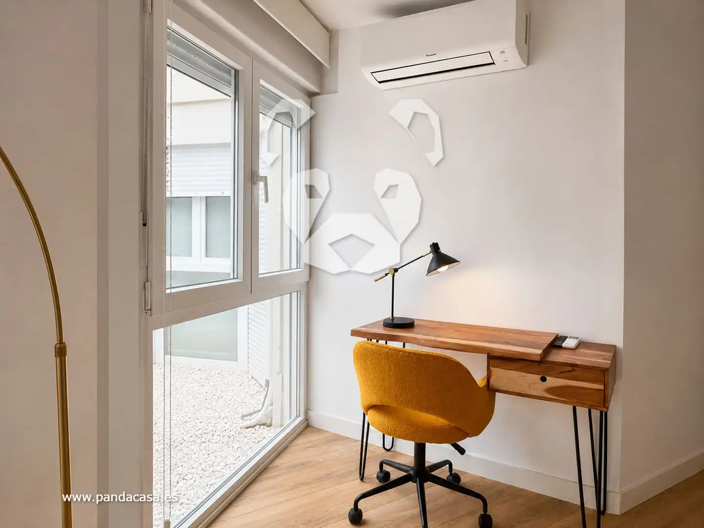 Terraza de Piso de alquiler en Madrid con Aire acondicionado, Calefacción y Amueblado