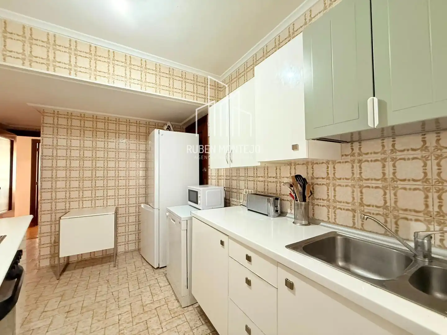 Küche von Wohnung zur Miete in Salamanca mit Heizung, Terrasse und Möbliert