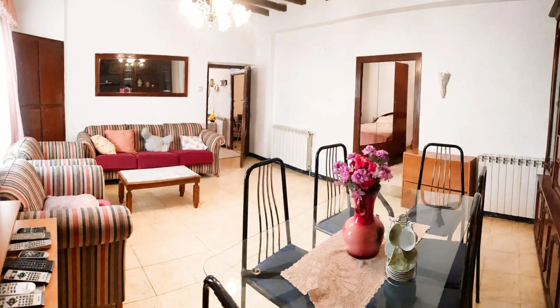 Sala de estar de Finca rústica en venta en Torralba de Ribota con Calefacción y Trastero