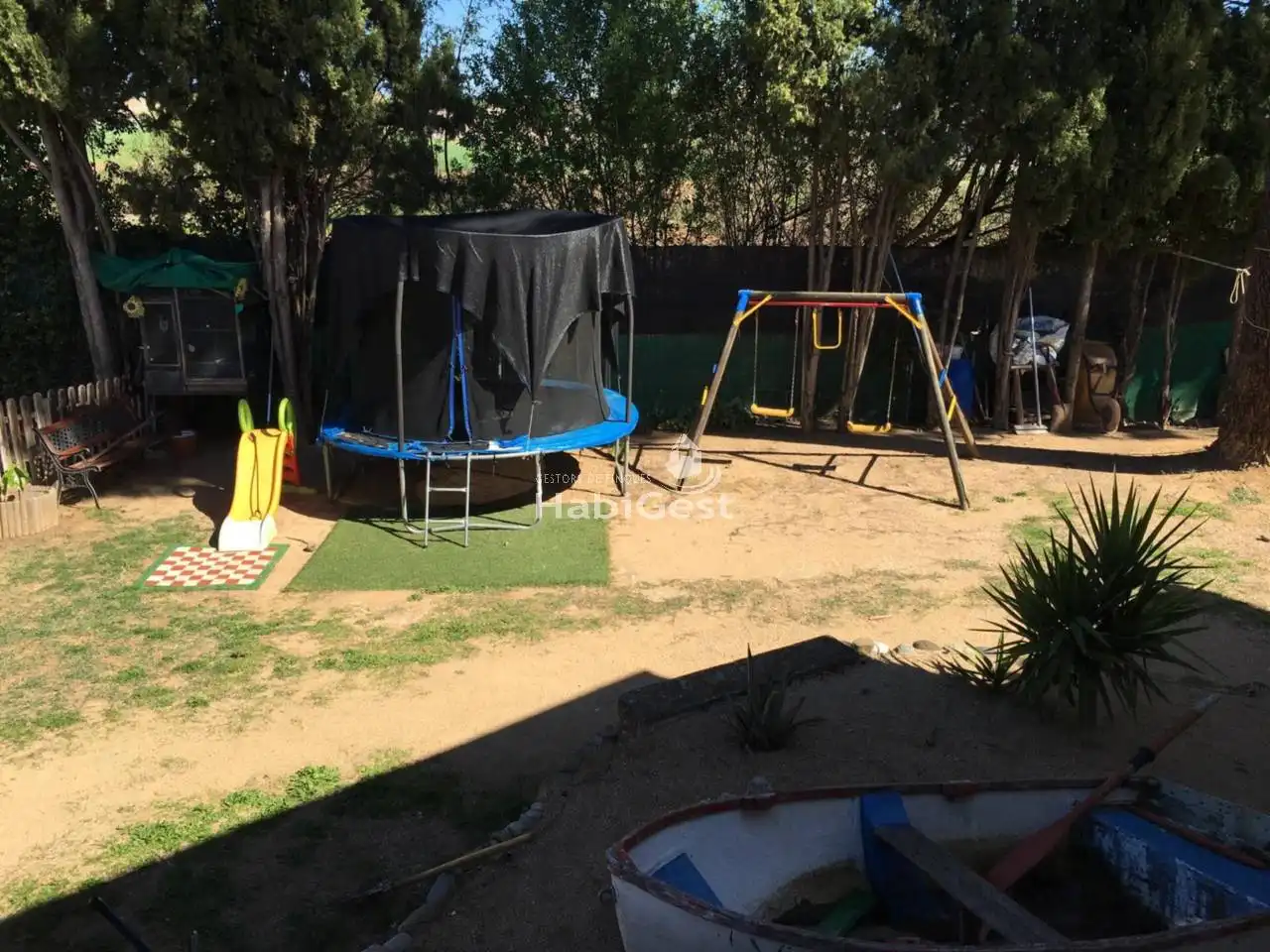 Jardín de Casa o chalet en venta en Fontcoberta con Jardín privado, Terraza y Piscina