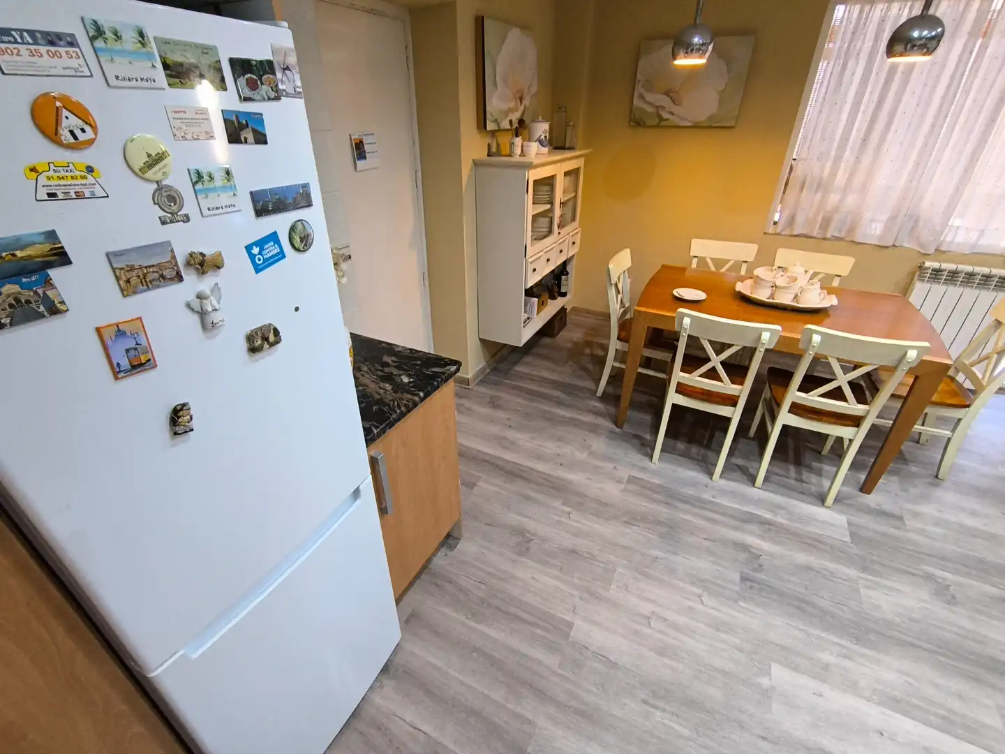 Küche von Wohnung zum Verkauf in Palencia mit Heizung, Terrasse und Ofen