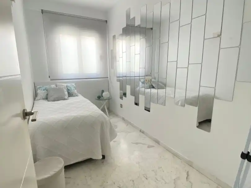 Bedroom of Flat for rent in Eivissa  with Air Conditioner, Terrace and Furnished