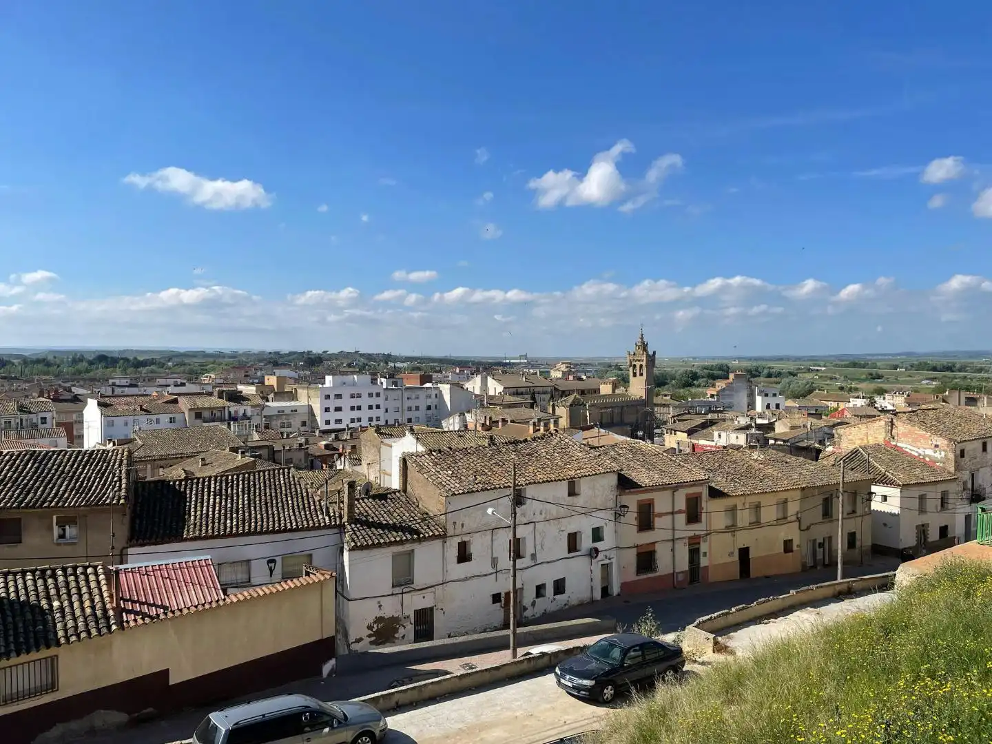 Vista exterior de Casa o chalet en venta en Ejea de los Caballeros con Terraza