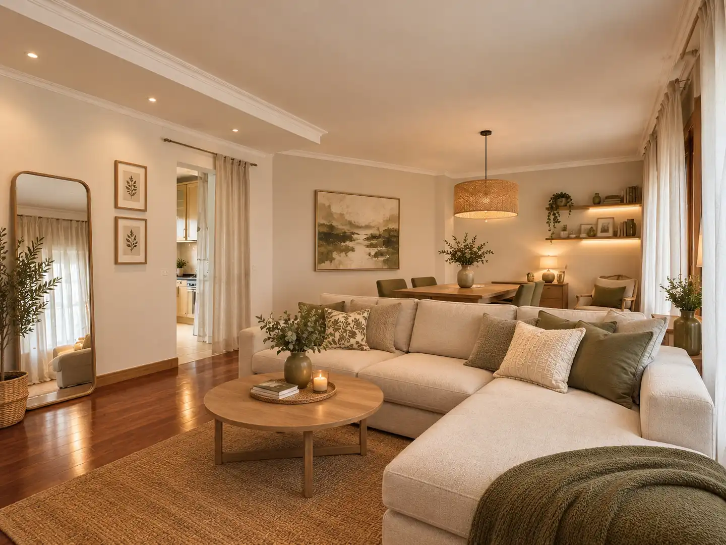 Sala de estar de Piso en venta en Castro-Urdiales con Calefacción, Terraza y Amueblado