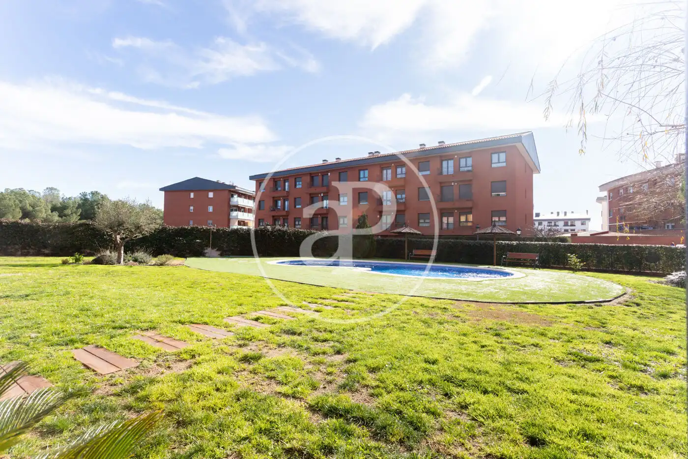 Vista exterior de Pis en venda en Sant Quirze del Vallès amb Calefacció, Terrassa i Traster