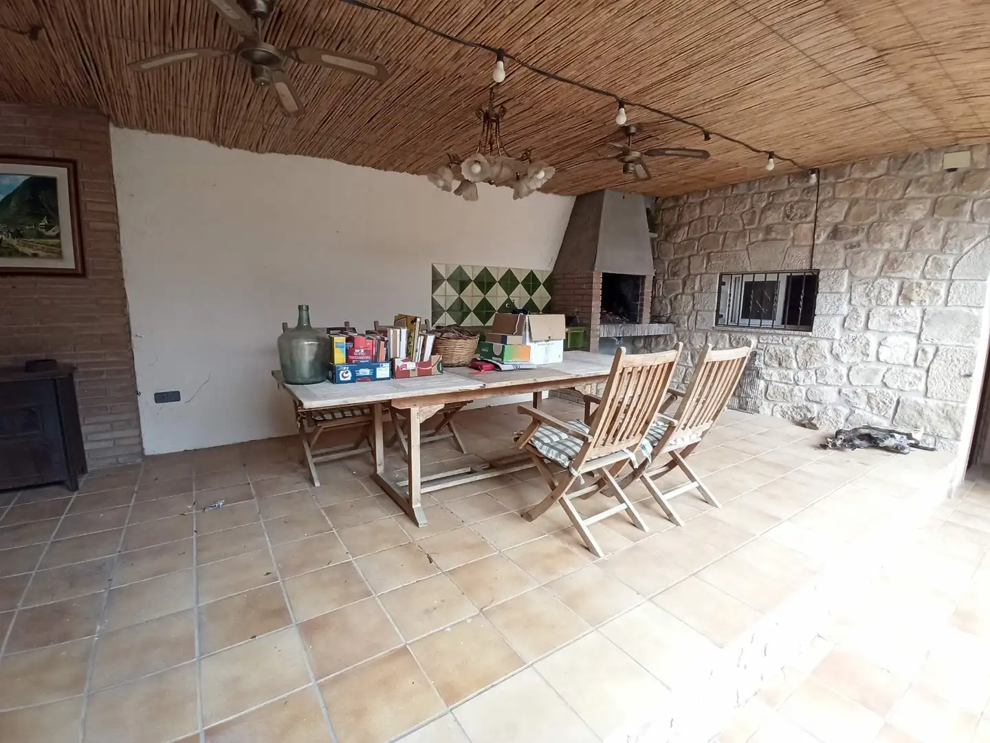 Terrassa de Casa o xalet en venda en Cervià de Les Garrigues amb Calefacció, Jardí privat i Parquet