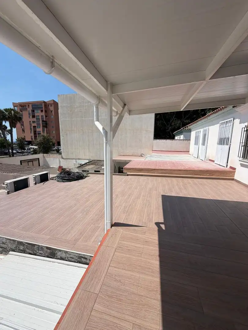 Terraza de Casa o chalet en venta en Málaga con Aire acondicionado, Calefacción y Jardín privado