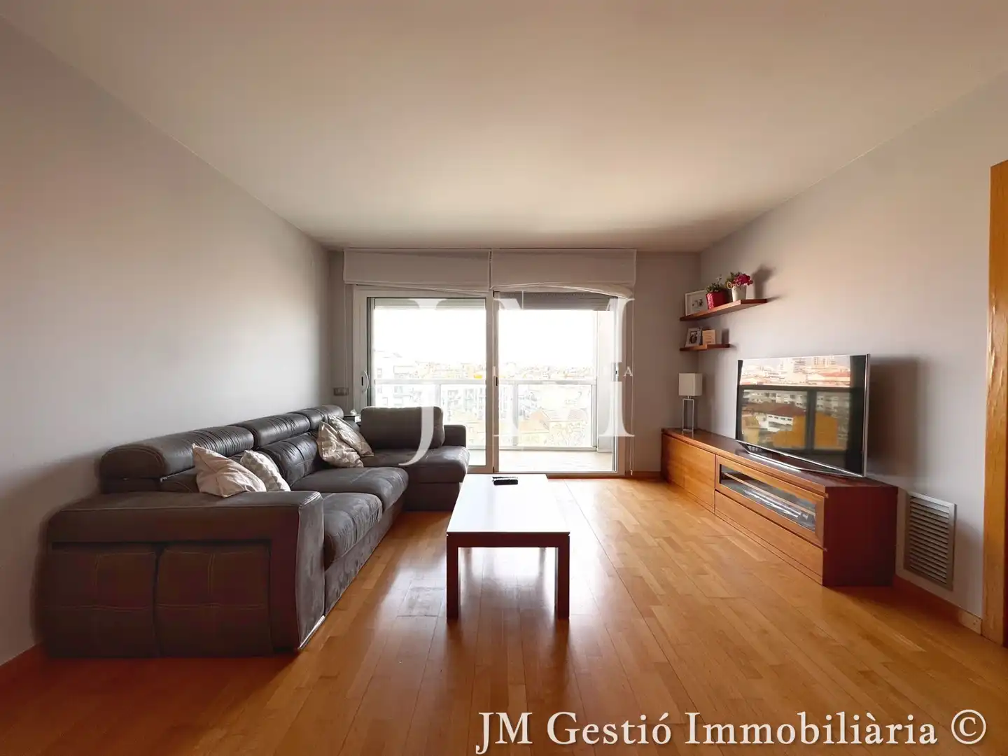 Wohnzimmer von Wohnung zum Verkauf in Terrassa mit Klimaanlage, Heizung und Parkett