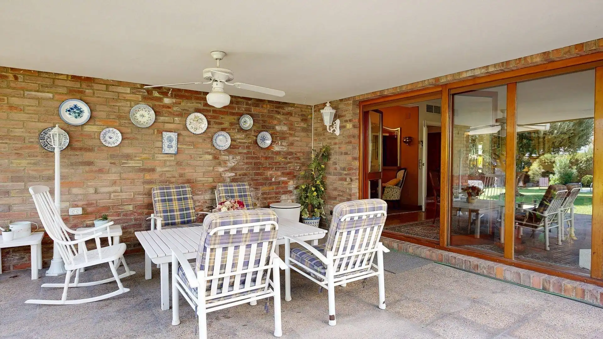 Terraza de Casa o chalet en venta en Zaragoza con Aire acondicionado, Calefacción y Jardín privado