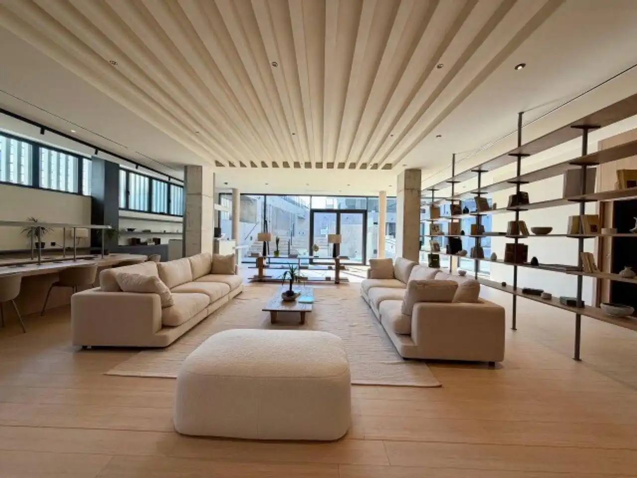 Living room of Flat for rent in Terrassa  with Air Conditioner, Heating and Parquet flooring