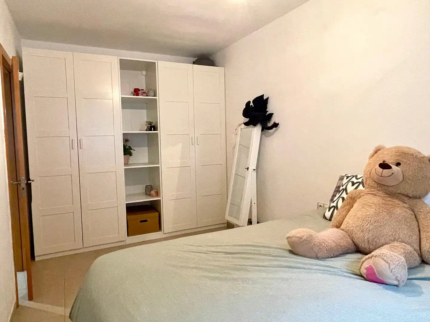 Schlafzimmer von Wohnung zur Miete in Castellbell i el Vilar mit Heizung, Möbliert und Ofen