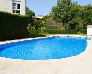 Swimming pool of Single-family semi-detached for sale in Benalmádena  with Air Conditioner and Terrace