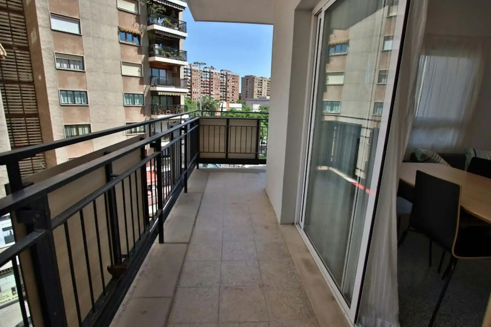 Terrassa de Pis de lloguer en  Valencia Capital amb Calefacció i Rentadora