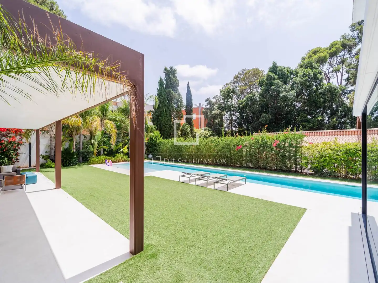 Jardín de Casa o chalet en venta en Godella con Aire acondicionado, Calefacción y Jardín privado