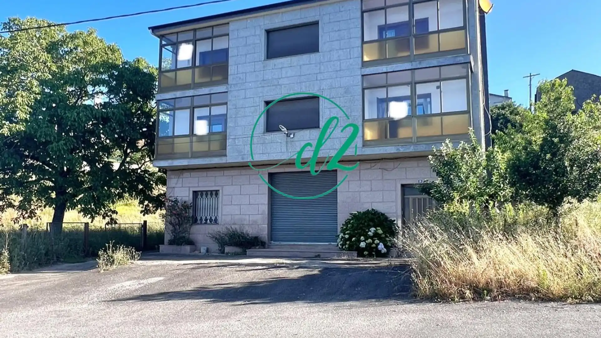 Vista exterior de Casa o chalet en venta en A Gudiña  con Trastero y Amueblado