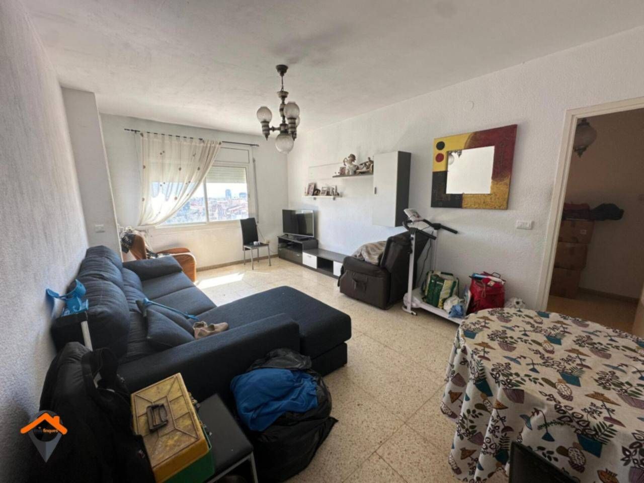Living room of Flat for sale in Sabadell  with Storage room and Balcony