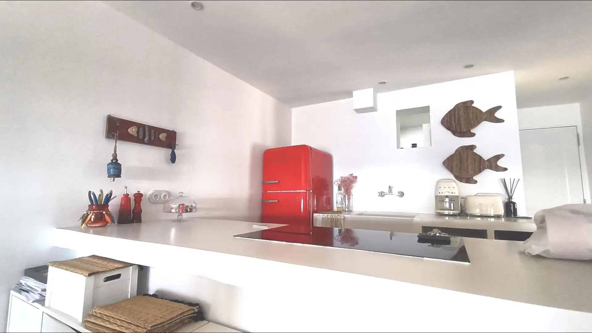 Cuina de Apartament en venda en Santa Pola amb Aire condicionat i Moblat
