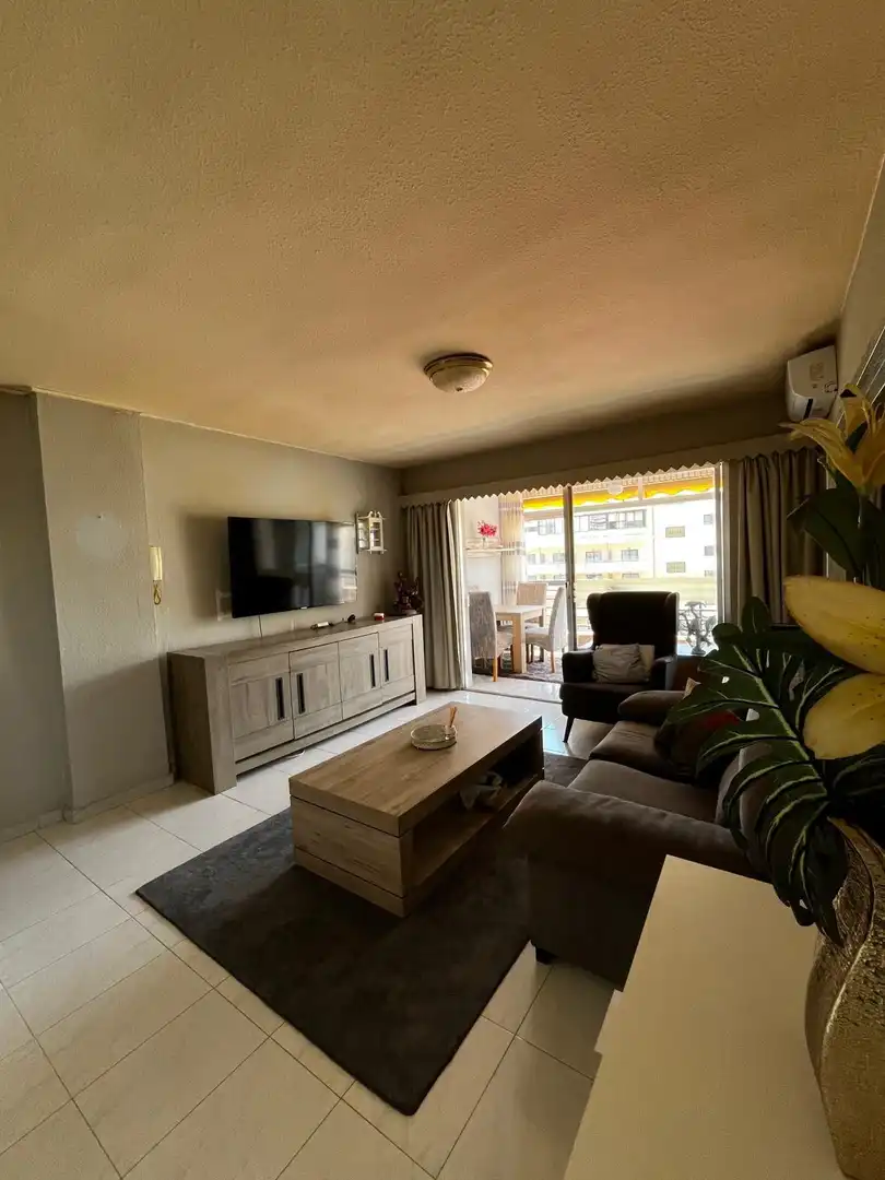 Sala d'estar de Apartament en venda en Benidorm amb Aire condicionat, Calefacció i Moblat