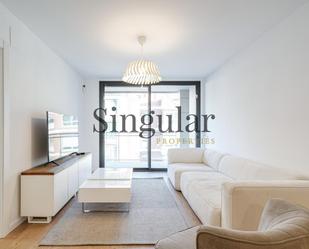 Living room of Flat to rent in  Barcelona Capital  with Air Conditioner, Heating and Terrace