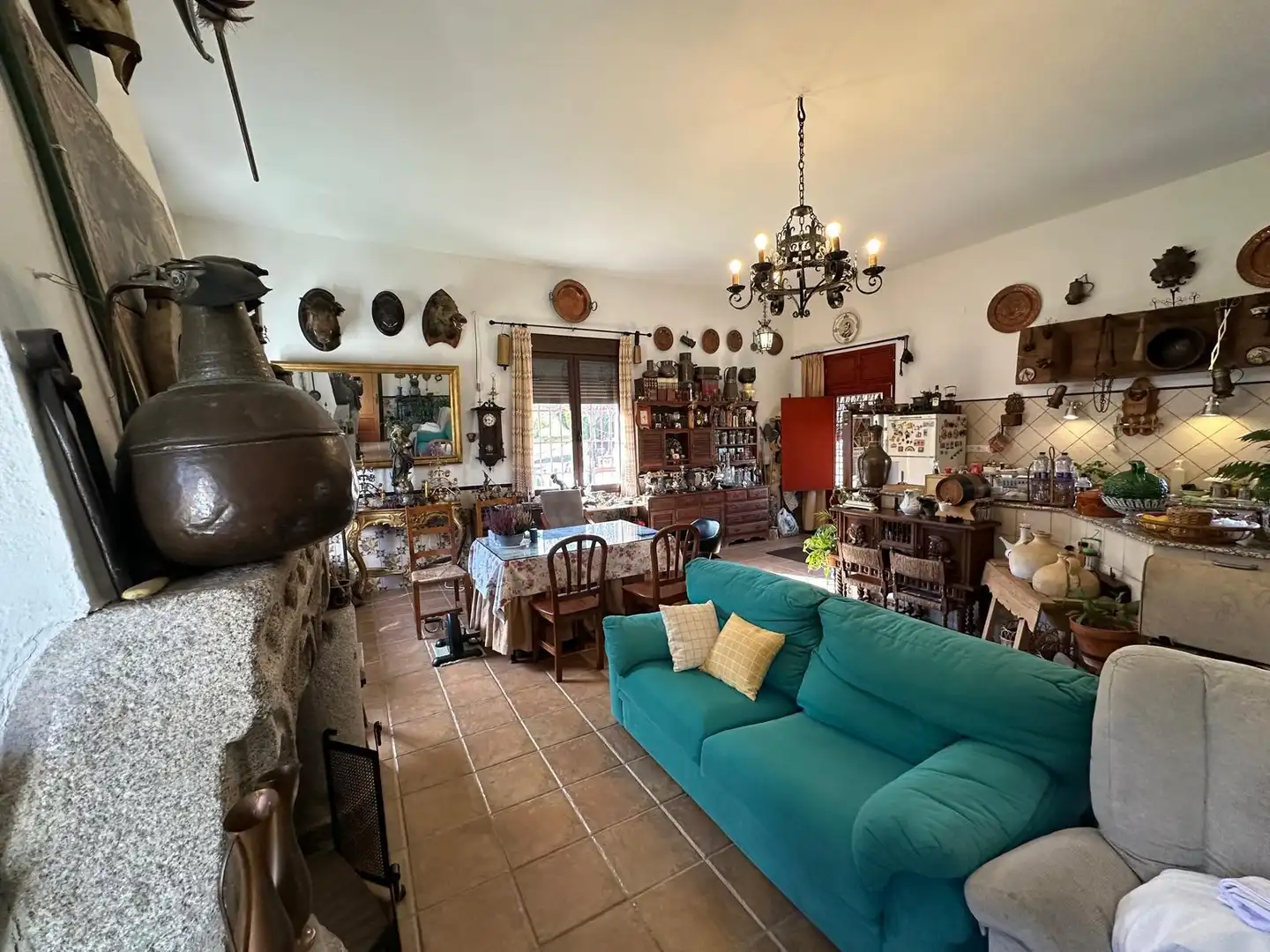 Sala de estar de Casa o chalet en venta en Villaviciosa de Córdoba con Calefacción, Jardín privado y Terraza