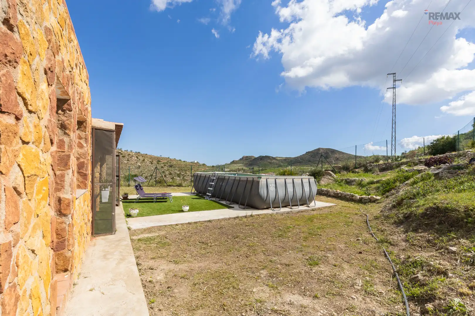 Garden of Country homes for sale in Bédar  with Air Conditioner, Private garden and Terrace