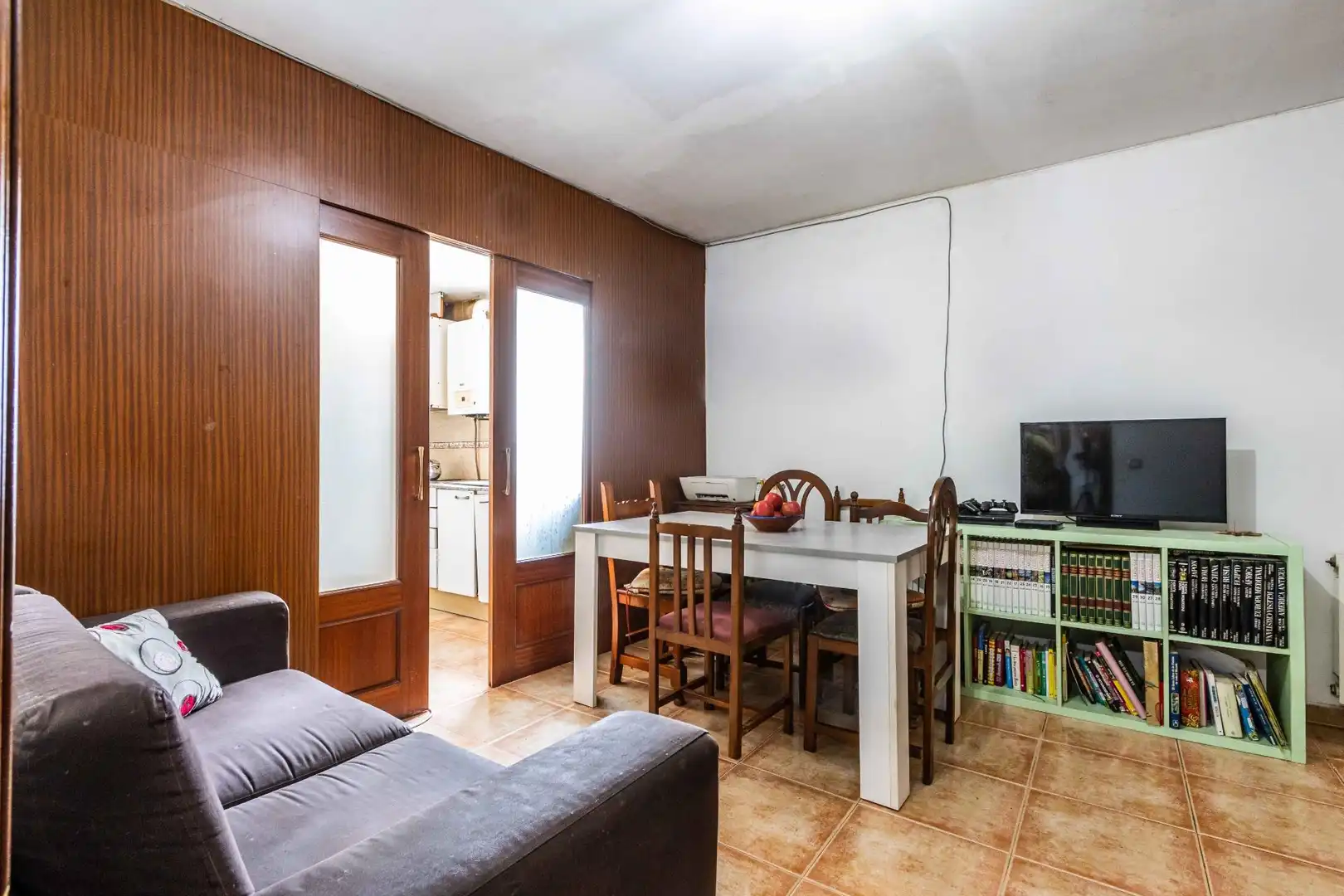 Sala d'estar de Pis en venda en Verges amb Calefacció