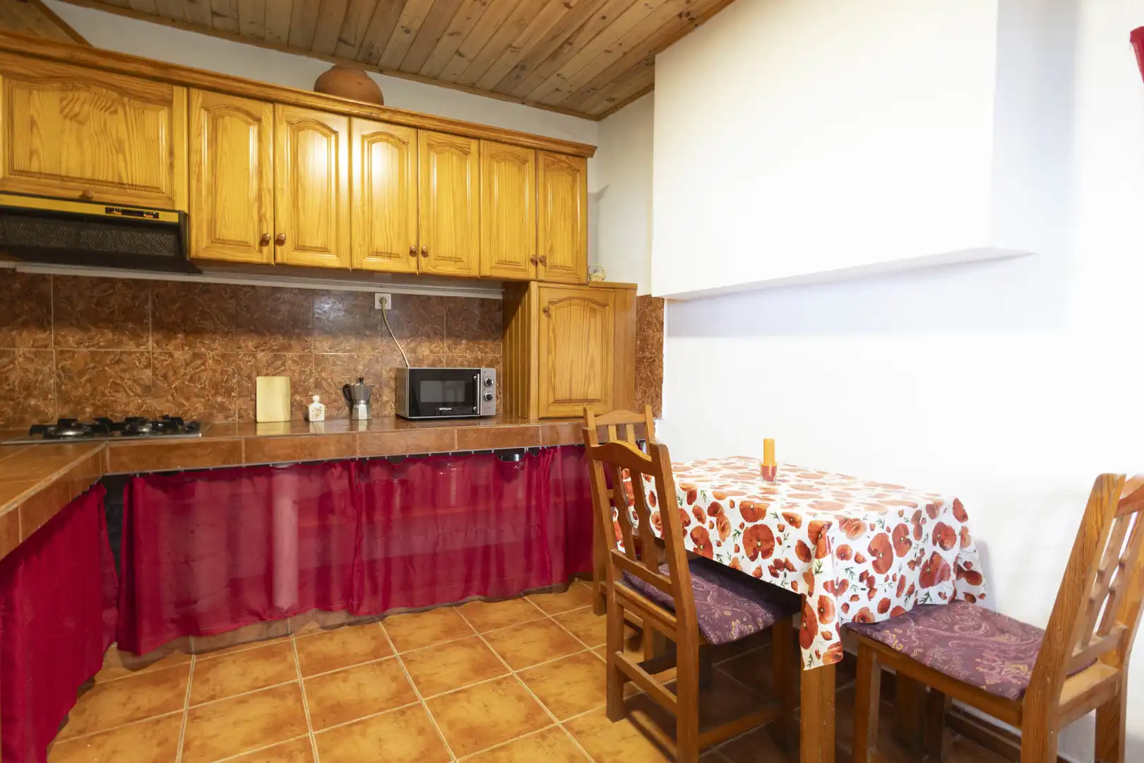 Cocina de Finca rústica en venta en San Juan de la Rambla con Aire acondicionado, Calefacción y Jardín privado