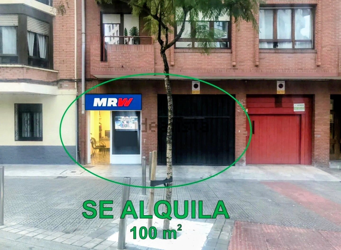 Vista exterior de Local de lloguer en Santurtzi 